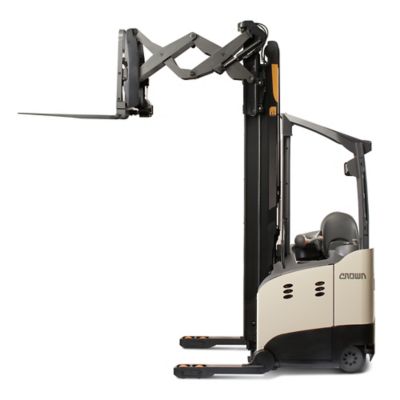 Crown MonoLift Mast Sit-Down Double Reach Truck - Reach Trucks